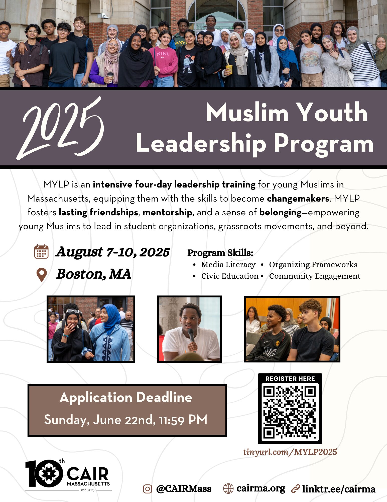Muslimah Leader Program Muslim Youth Leadership Program β CAIR Massachusetts